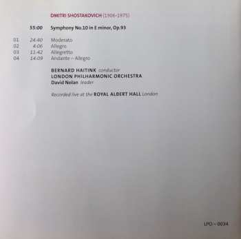 CD The London Philharmonic Orchestra: Symphony No. 10 In E Minor