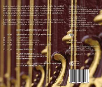 CD Ludwig van Beethoven: Symphony No. 3 (Eroica); Overture, Fidelio