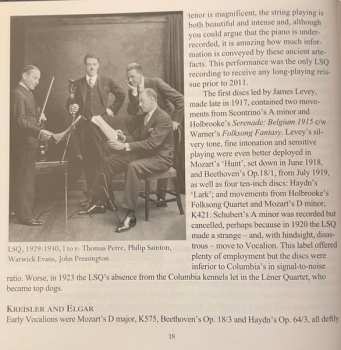 8CD/Set di cofanetti London String Quartet: 1917-1951 Recordings