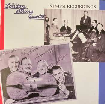 8CD/Set di cofanetti London String Quartet: 1917-1951 Recordings