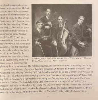 8CD/Set di cofanetti London String Quartet: 1917-1951 Recordings