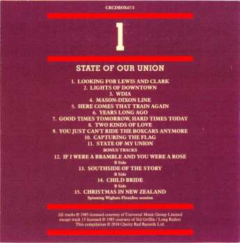 3CD The Long Ryders: State Of Our Union