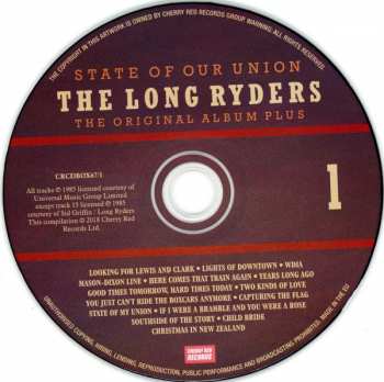 3CD The Long Ryders: State Of Our Union