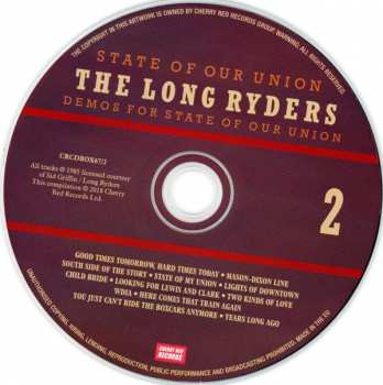 3CD The Long Ryders: State Of Our Union