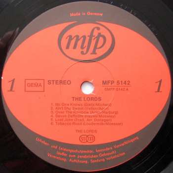 LP The Lords: The Lords