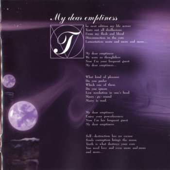 CD The Lust: My Dear Emptiness