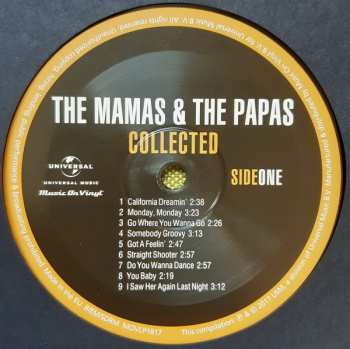 2LP The Mamas & The Papas: Collected