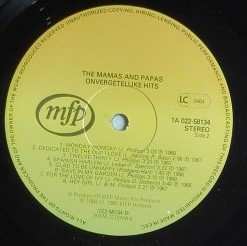 LP The Mamas & The Papas: The Best Of...