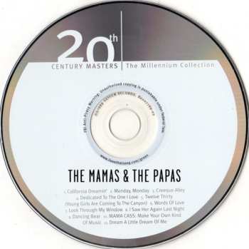 CD The Mamas & The Papas: The Best Of The Mamas & The Papas