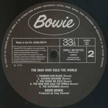LP David Bowie: The Man Who Sold The World