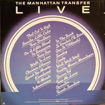 LP The Manhattan Transfer: Live