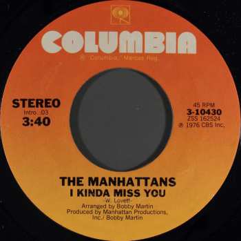 Album Manhattans: I Kinda Miss You