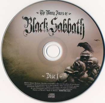 3CD Various: The Many Faces Of Black Sabbath (A Journey Through The Inner World Of Black Sabbath)