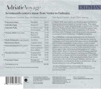 CD The Marian Consort: Adriatic Voyage - Seventheen-Century Music From Venice To Dalmatia 