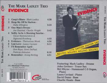 CD Mel Rhyne: Evidence