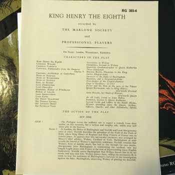4LP/Set di cofanetti The Marlowe Dramatic Society And Professional Players: Henry VIII