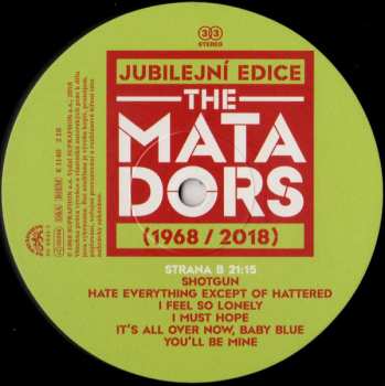LP The Matadors: The Matadors (Jubilejní Edice 1968 / 2018)