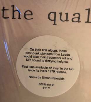 LP The Mekons: The Quality Of Mercy Is Not Strnen