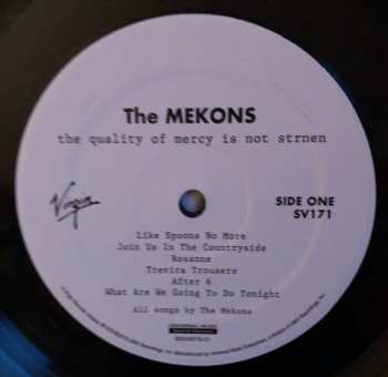 LP The Mekons: The Quality Of Mercy Is Not Strnen