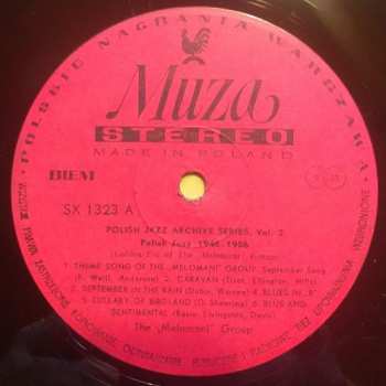 LP Hot Club "Melomani": Polish Jazz 1946-1956 vol. 2 – Golden Era of the "Melomani" Group – Polish Jazz Archive Series