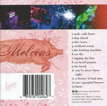 CD Melvins: Sugar Daddy Live