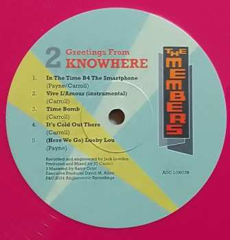 LP The Members: Greetings From Knowhere LTD