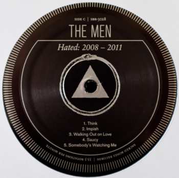 2LP The Men: Hated: 2008 - 2011