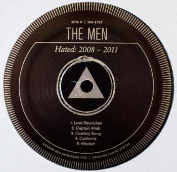 2LP The Men: Hated: 2008 - 2011