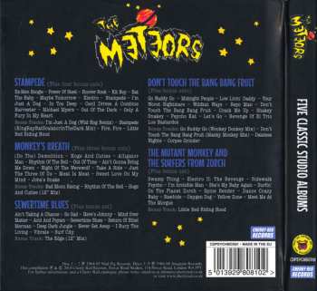5CD/Set di cofanetti The Meteors: Original Albums Collection