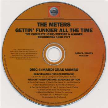 6CD/Set di cofanetti The Meters: Gettin' Funkier All The Time (The Complete Josie/Reprise & Warner Recordings 1968-1977)
