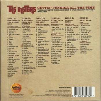 6CD/Set di cofanetti The Meters: Gettin' Funkier All The Time (The Complete Josie/Reprise & Warner Recordings 1968-1977)
