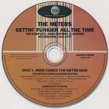 6CD/Set di cofanetti The Meters: Gettin' Funkier All The Time (The Complete Josie/Reprise & Warner Recordings 1968-1977)