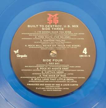 2LP The Michael Schenker Group: Built To Destroy CLR | LTD