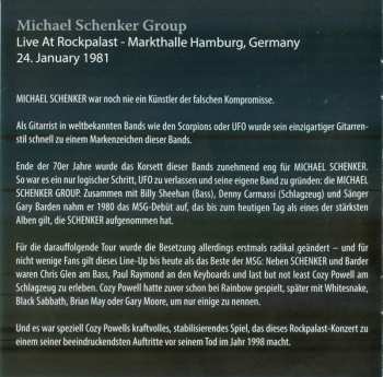 CD/DVD The Michael Schenker Group: Live At Rockpalast - Hamburg 1981 DIGI
