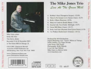 CD Mike Jones Trio: Live At The Green Mill