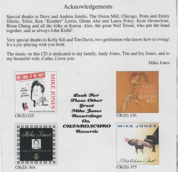 CD Mike Jones Trio: Live At The Green Mill