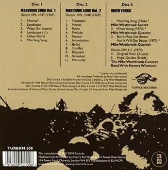 3CD/Set di cofanetti The Mike Westbrook Concert Band: Marching Song Vol. 1 & 2 Plus Bonus