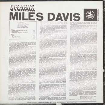 LP The Miles Davis Quintet: Steamin'