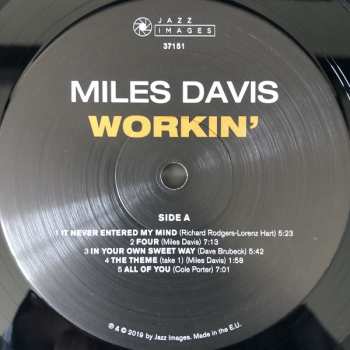 LP The Miles Davis Quintet: Workin’ LTD