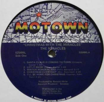 LP The Miracles: Christmas With The Miracles