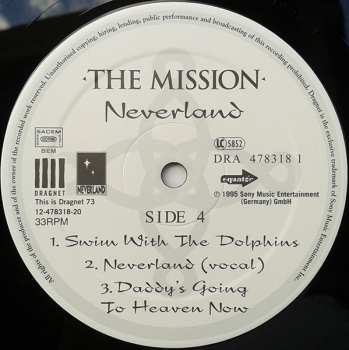 2LP The Mission: Neverland LTD | NUM