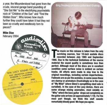 CD The Misunderstood: The Lost Acetates 1965-1966