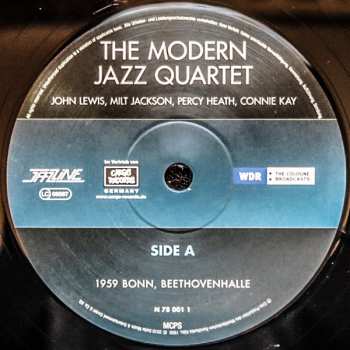 2LP The Modern Jazz Quartet: 1959 Bonn, Beethovenhalle