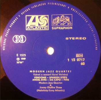 LP The Modern Jazz Quartet: The Modern Jazz Quartet