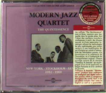 2CD The Modern Jazz Quartet: The Quintessence, New York / Stockholm / Lennox, 1952-1960