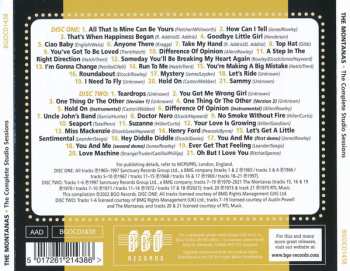 2CD Montanas: The Complete Studio Sessions