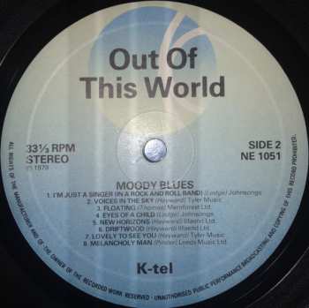 LP The Moody Blues: Out Of This World