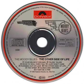 CD The Moody Blues: The Other Side of Life