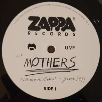3LP The Mothers: Fillmore East - June 1971 LTD