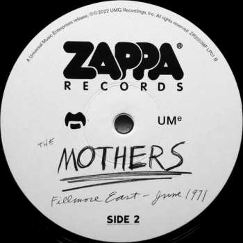 3LP The Mothers: Fillmore East - June 1971 LTD
